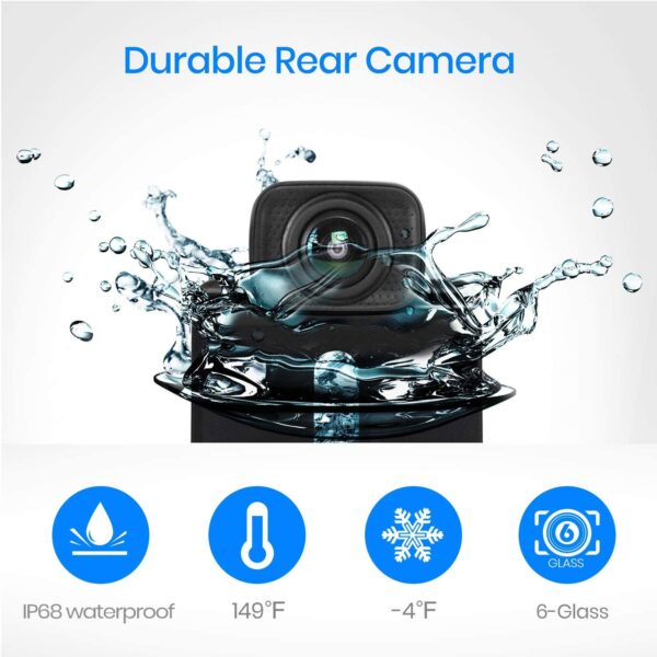 AUTO-VOX CS-2 Wireless Backup Camera Kit - Görsel 4